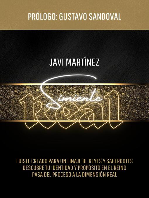 Title details for Simiente real by Javi Martínez - Available
